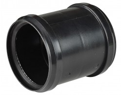 Муфта для дренажной трубы соединительная диаметр 110 мм